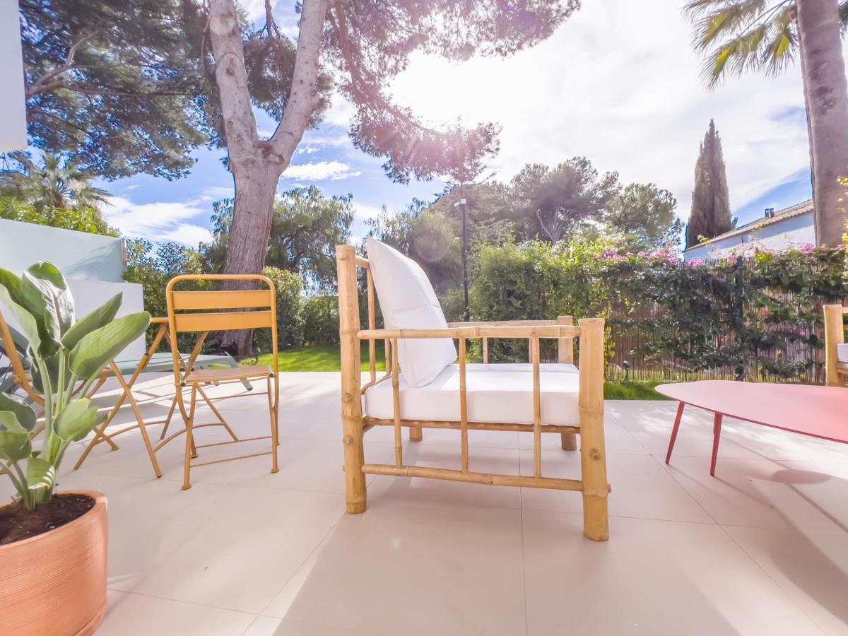 Апартаменты Bajo Con Jardin En La Milla De Oro Марбелья Экстерьер фото
